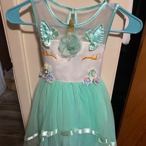Girls Size 6 Unicorn Dress
